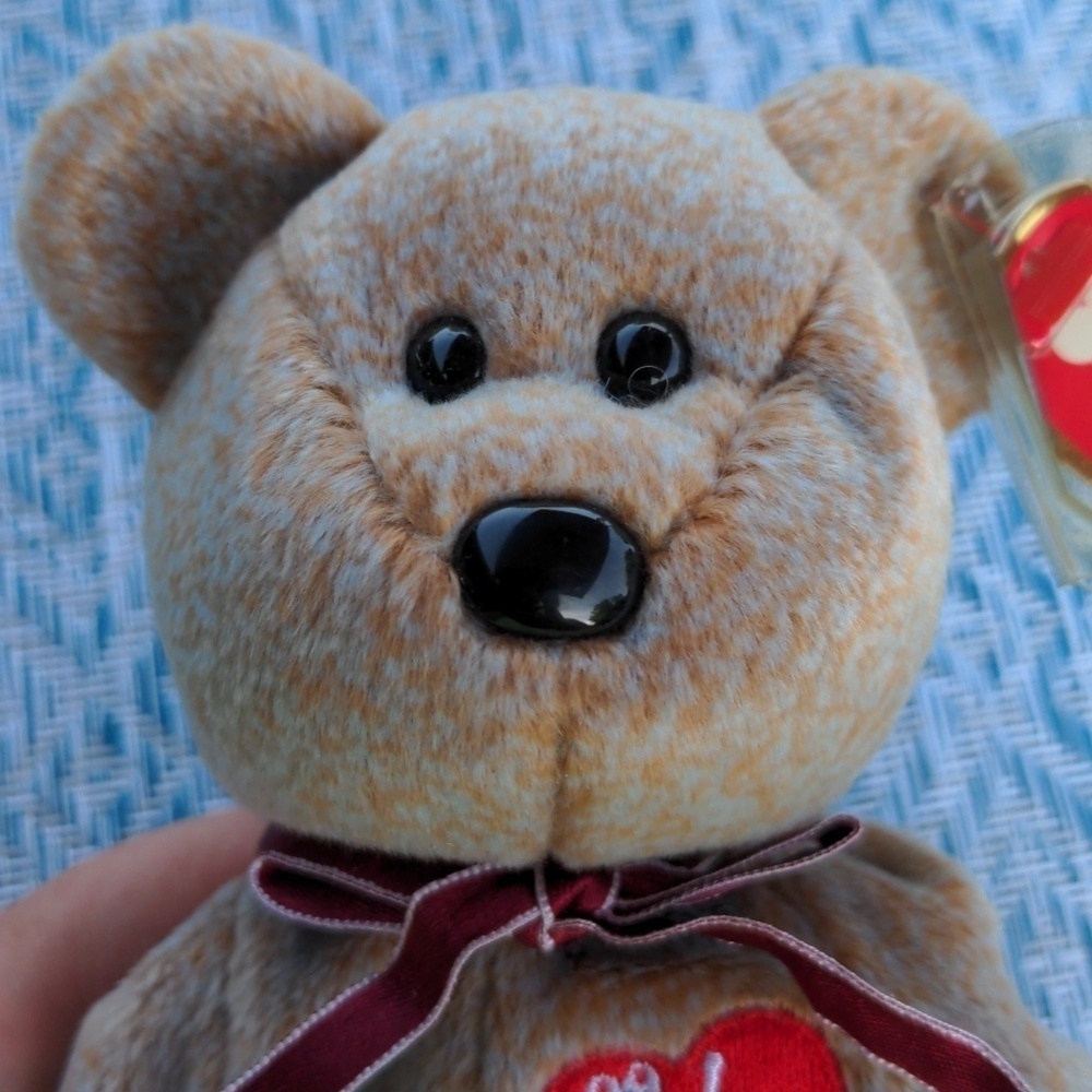 TY SIGNATURE the BEAR Beanie Baby 1996 Vintage Toy Collectible ✨ BD 4-8-96 - Picture 7 of 13
